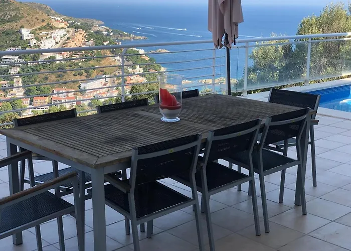 Lluis Vives 6 - Villa Con Vistas Excepcionales - Piscina Privada - Wifi - Barbacoa